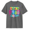 Made in 1986 Limited Edition 40th Birthday Party T Shirts Cotton Top Tees Streetwear Short Sleeve T Shirt O Neck Hip Hop Tshirt
