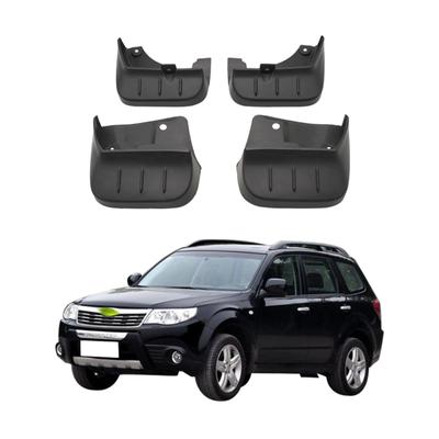 4PCS Aletas de Barro para Coche Protectores contra Salpicaduras Guardabarros Aletas de Barro para Coche Compatibles con Subaru Forester SH 2009 2010 2011 2012 2013