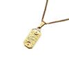 Fashionable Luxury and Niche Accessory - Devil's Eye Stainless Steel Vacuum Electroplated Pendant Necklace