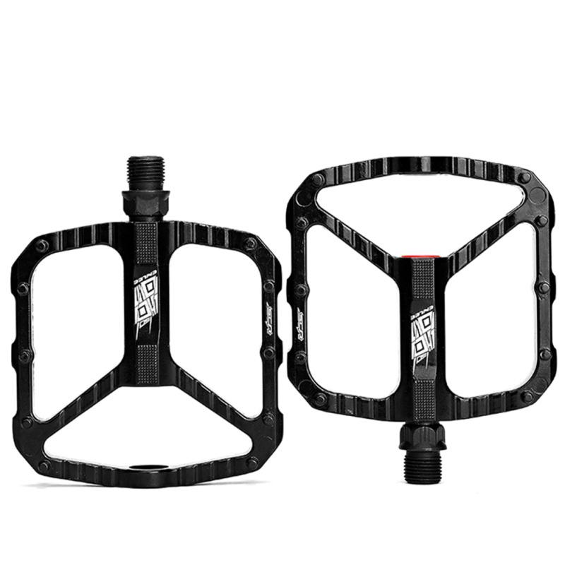1 Pair Of Aluminum Alloy Bicycle Pedal Mountain Bike Du Bearing Pedal Cycling Equipment