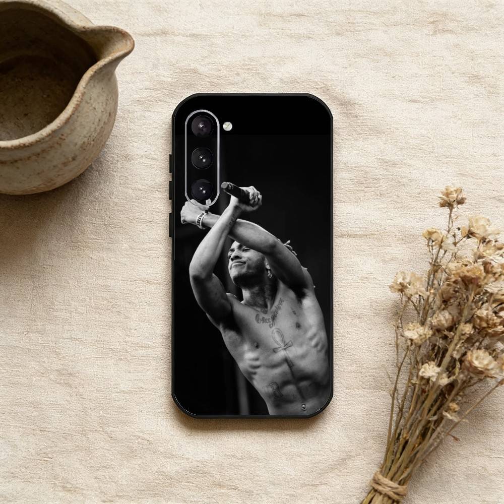 Rapper X-XXXTentacionS Phone Case For Samsung Galaxy A73,21,22,32,71,53,52,51,80,5G Soft Black Cover