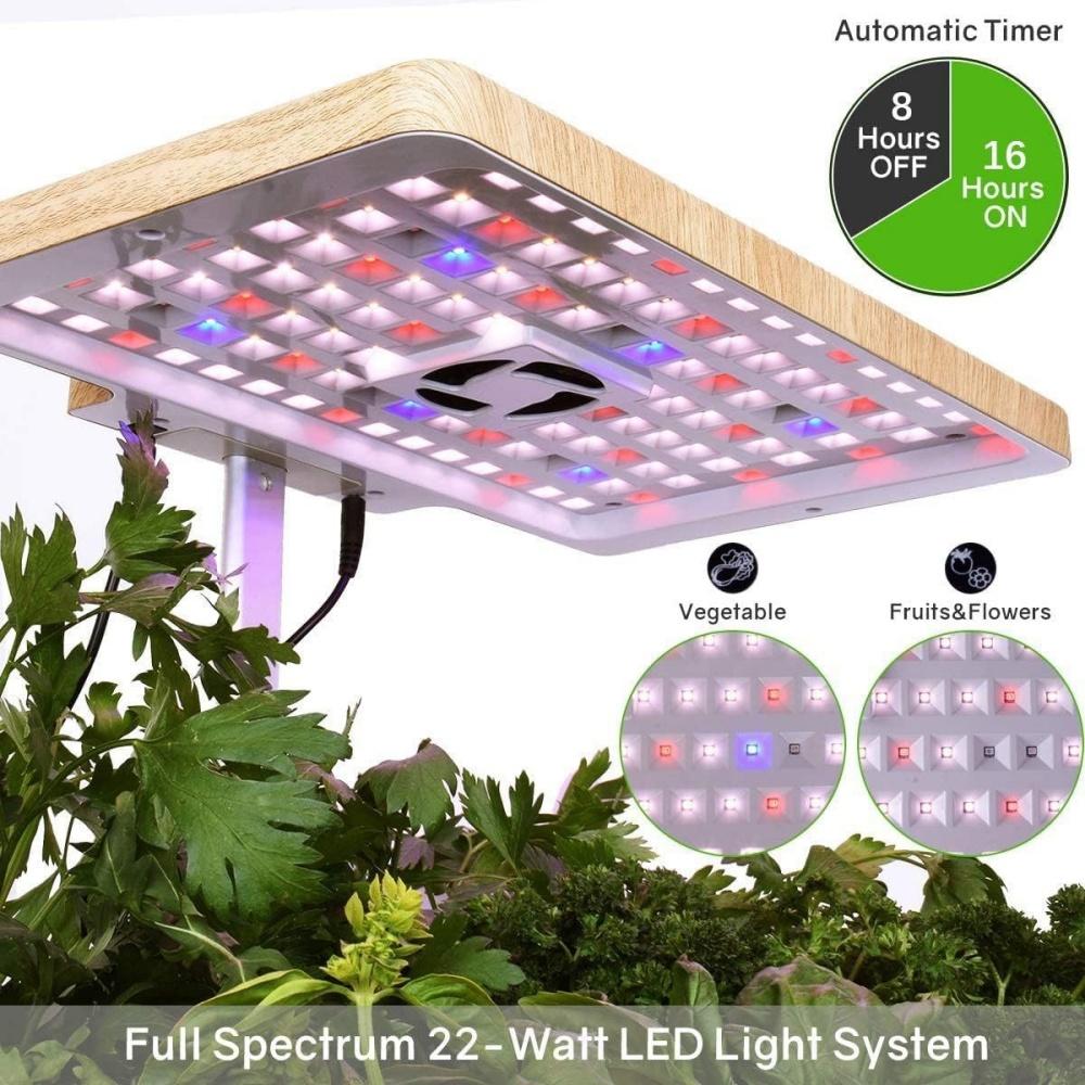 Zerstäubendes hydroponisches Anbausystem-Kit 12-Töpfe Indoor Smart Kräutergarten Pflanzgefäß