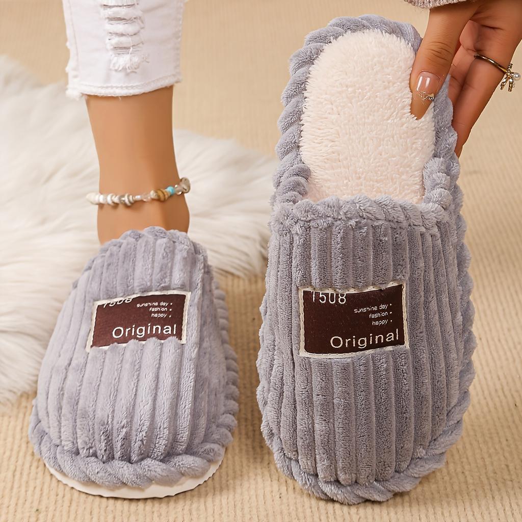 [Non-Slip] Indoor Slippers - Non-Slip - for Men and Women, Autumn and Winter