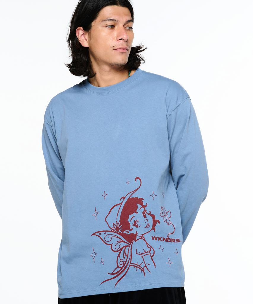 WKNDRS Fairy Ls T-Shirt (L.Blue)