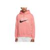 Nike Hooded Pullover Printed Letter Sweatshirt Men sweatshirt Pink CW4383-603