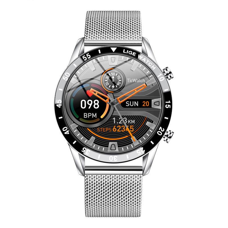 Men's Multifunction Sports Smartwatch with Bluetooth Calling, Health Monitoring, Blood Pressure, Heart Rate, and Large Touch Screen.