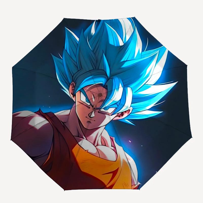 

1pc Goku Automatic Umbrella 8-Bone Design Compact Gear for Outdoor Travel, Perfect Gift for Friends yy250821077