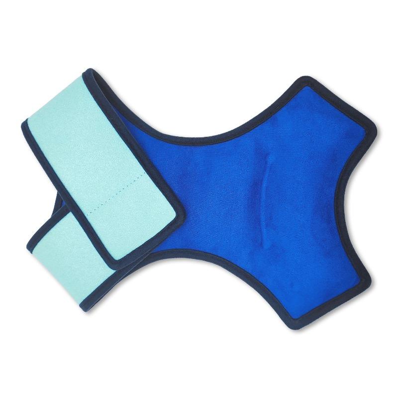 New Reusable Blue Ankle Ice Pack Hot Cold Compress Gel Bag Adjustable Strap for Sports Yoga Sprains Pain Relief Injury Recovery