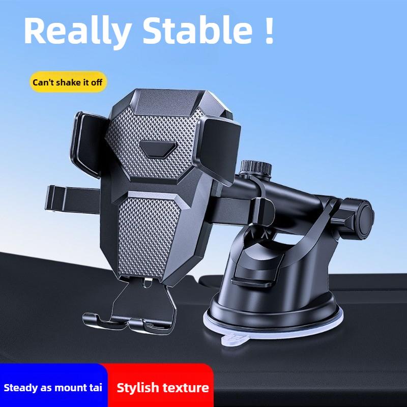 Automatic Locking Sucker Car Phone Holder Support NEW Universal Car Dashboard Navigation Bracket for IPhone 17 Xiaomi 15T Pro