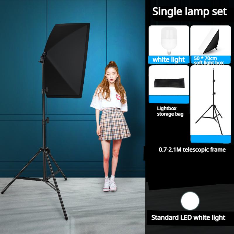 

Живой профессиональный мягкий свет заполняющий свет Крытый светодиодный квадратный напольный дополнительный светильник Складной выдвижной фоновый заполняющий свет для фотографий 300W