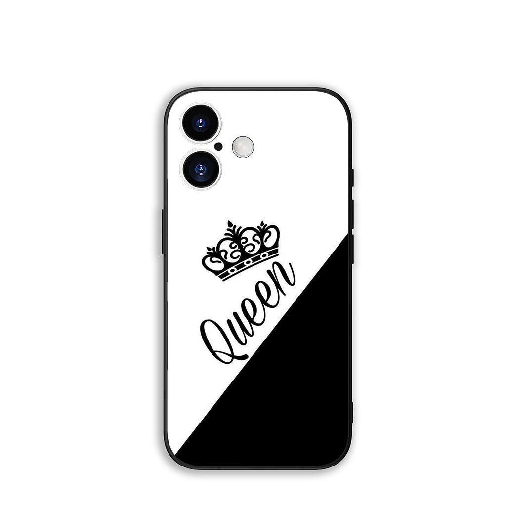 

for OPPO A54 A40 A60 A80 A18 A16 A17 A38 A78 A79 A57 A55 A96 A15 A12 Phone Cover Case Crown King Queen Princess Casing OPPO A17