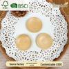 Eco-Friendly Bamboo Round Soy Sauce Dish for Sushi & Hot Pot