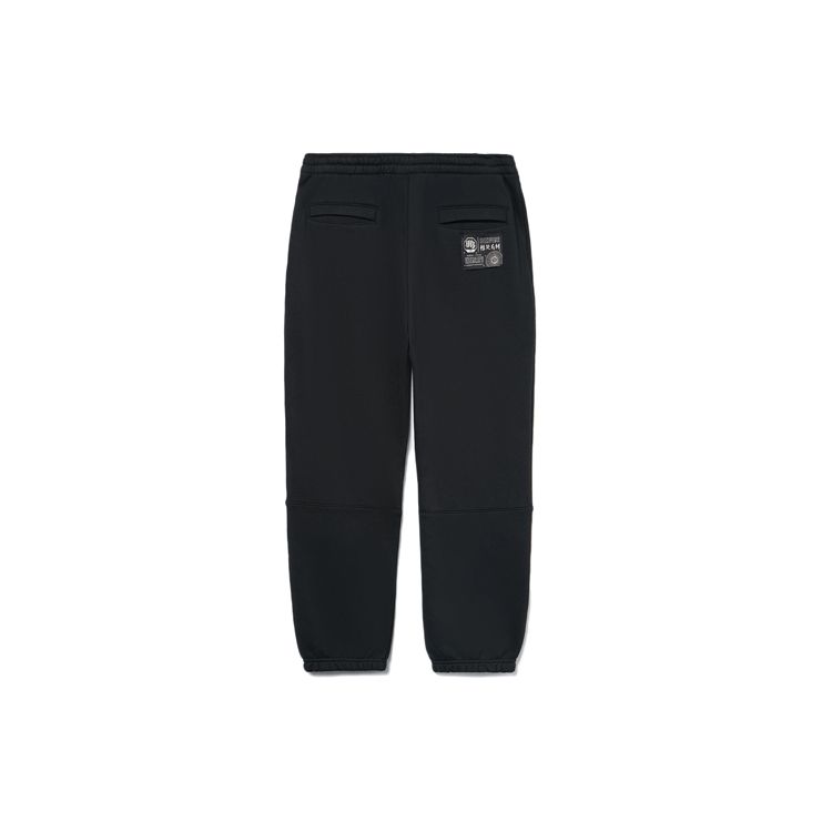Li Ning Badfive Series Casual Simple Solid Color Tapered Loose Sweatpants Men Bottoms Black AKLRB99-1
