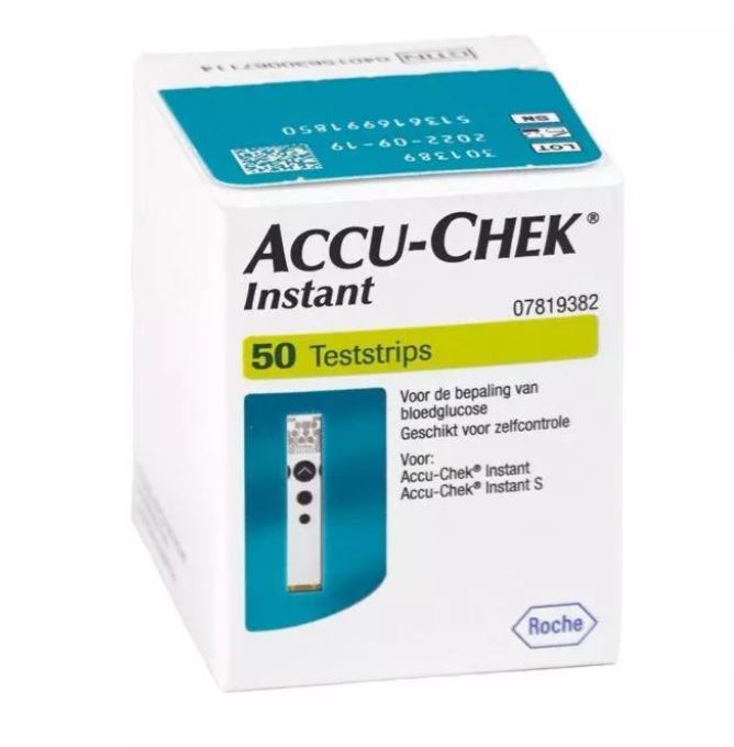 Моментальные тест-полоски Акку-Чек (50 шт.), Тест-полоски Accu-Chek Instant, Roche