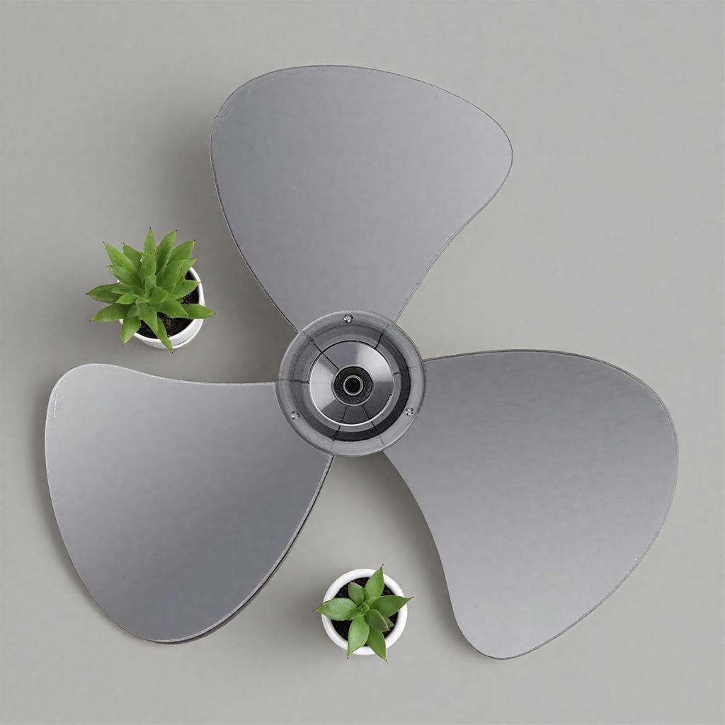 Frunză de ventilator de înlocuire Frunză de ventilator pentru dormitor 16 inch Piese de schimb pentru suflantă de vânt Cu capac pentru piuliță Pentru cămin Cameră de zi Subsol Patio