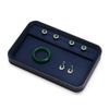 Oirlv Jewelry Tray with Ring PU for Commercial Home Qualified Invoice P21602 Grooves, Leather, Watches, Bangles, Necklaces, Storage, Display,