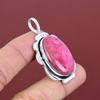 Rhodonite pendant 925 sterling silver pendant gemstone jewelry handmade unique pendant statement pendant gifts for her latest design jewelry