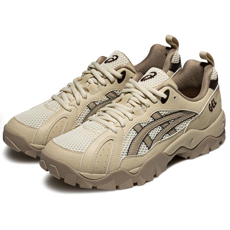 New Asics Gel Truck Low Top Chunky Sneakers Unisex Brown 1203A714-200