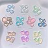 Aurora Decorations Nail Decorations Macaroon Color Nail Jewelry Nail Rhinestones  Summer