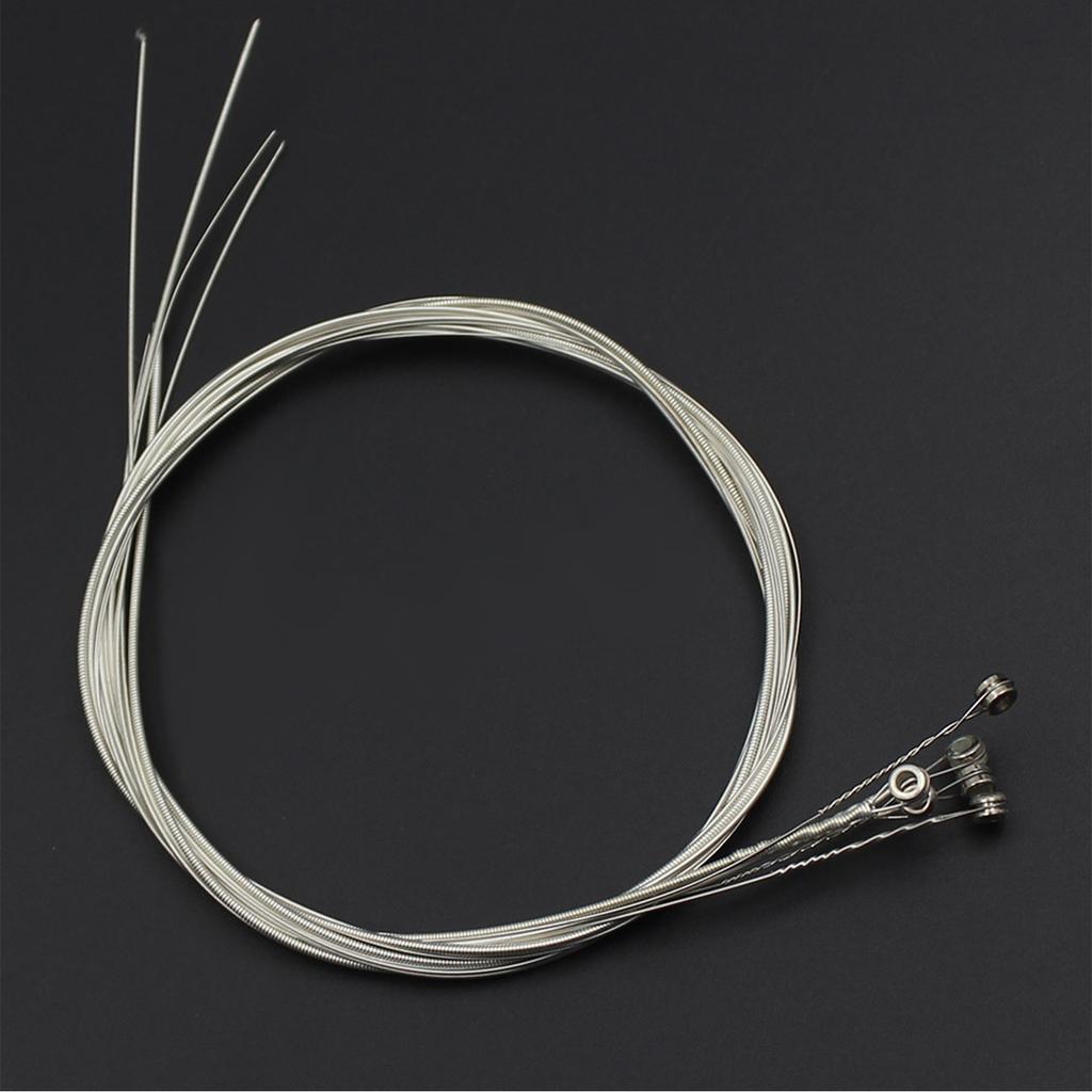 Stainless Steel Silver Plated Copper Alloy Wound 1st 6th (.010 .047) 6pcs Acoustic Guitar Strings String Set