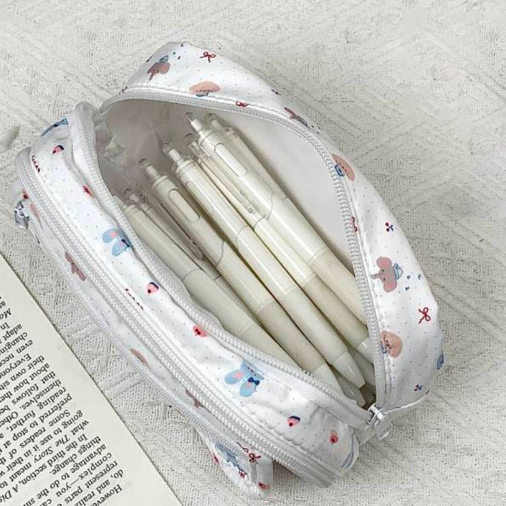 Multifunctional Pen Bag Large Capacity Stationery Bag New Pencil Case  School Office