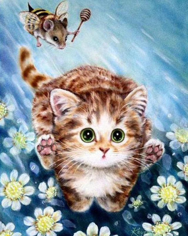 Diamond Painting Coffee Flower Landscape Seaside 5D DIY Diamond Embroidery Sale Tiger Animal Cross Stitch Rhinestones Mosaic Handmade Gift