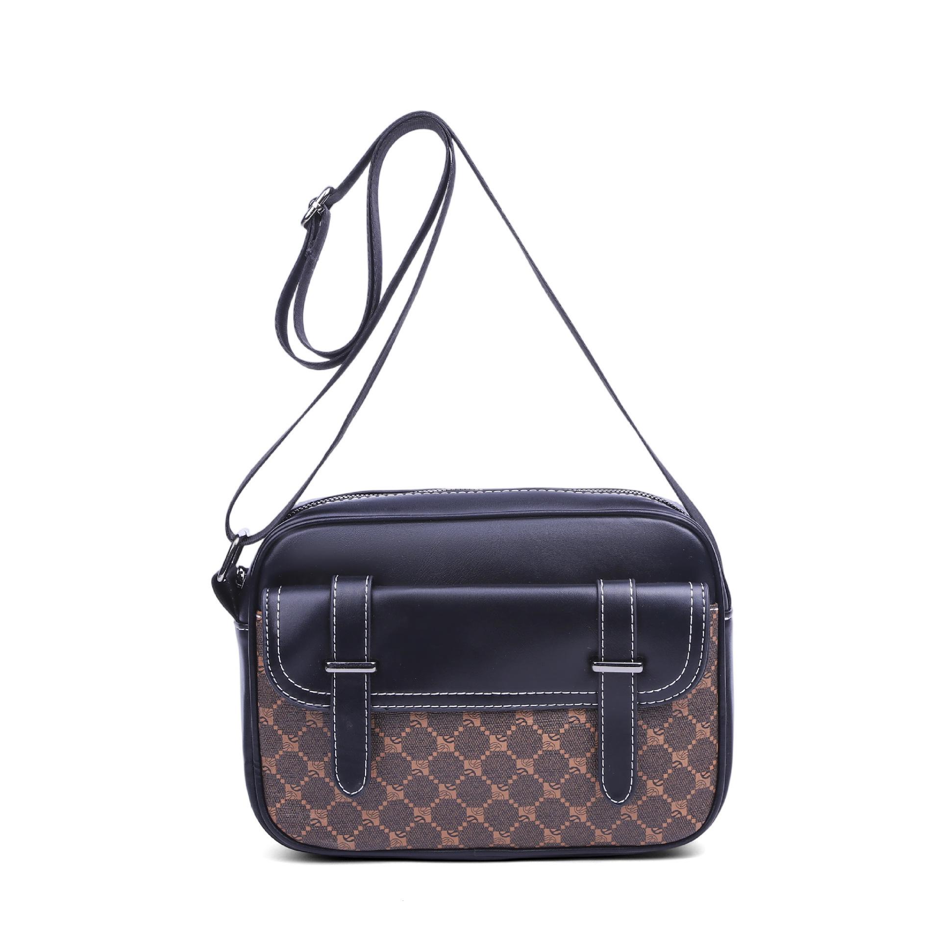 

Men s Trendy High-Capacity Crossbody Bag: Casual Classic Business Shoulder & Small Backpack Combo