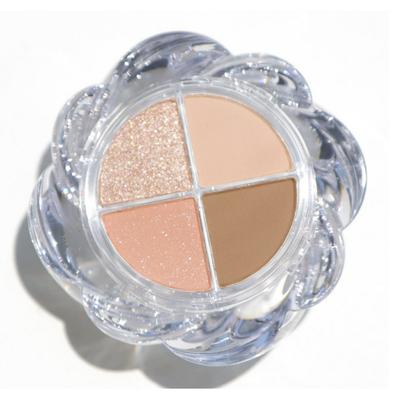 Rainbow Mansion Twist Pot Eye Palette 3 Types / Shadow Rainbow Mansion Eye Palette Shadow Palette, 1 Set, 02 Rich Coral