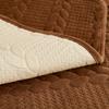 Winter Sofa Cushion Thickened Ultra-Soft Plush Cushion Non-Slip Leather Sofa Back Cushion Cover Nordic Simple