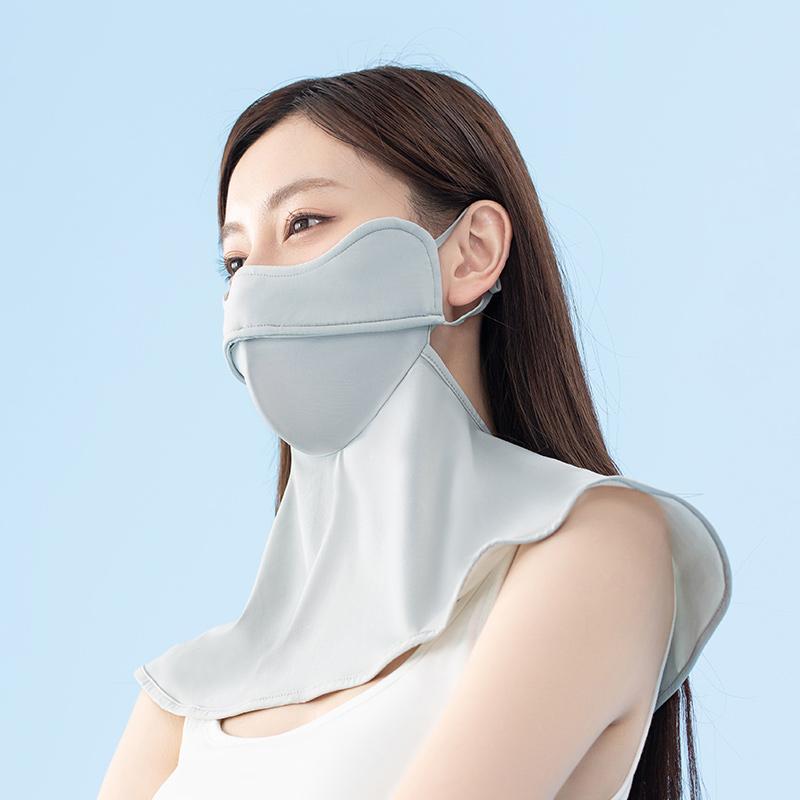 Bike Riding Outdoor Driving Running Cycling Women Sun protection Neck Flap Mask Summer Girls Anti Uv Half Face Mask