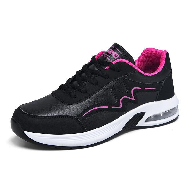 Frühlings-Mesh-Freizeitschuhe Atmungsaktive Mode Tennis Luftsport-Schuhe Damen-Sneaker Schnürung Bequem Leichte Wanderschuhe