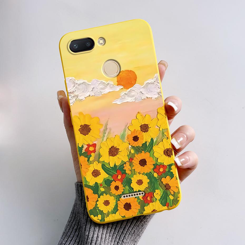 For Xiaomi Redmi 6 Case Redmi 6A Cute Cartoon Frog Back Cover Silicone Soft Phone Case For Xiaomi Redmi 6 6A Redmi6 Coque Bumper