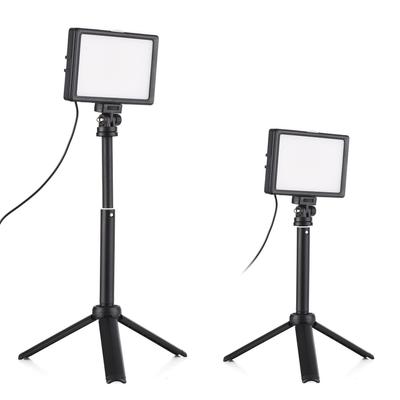 3 Packs 15W LED Video Light Set Desktop Photography Fill Light Bi-Color Temperature Adjustable