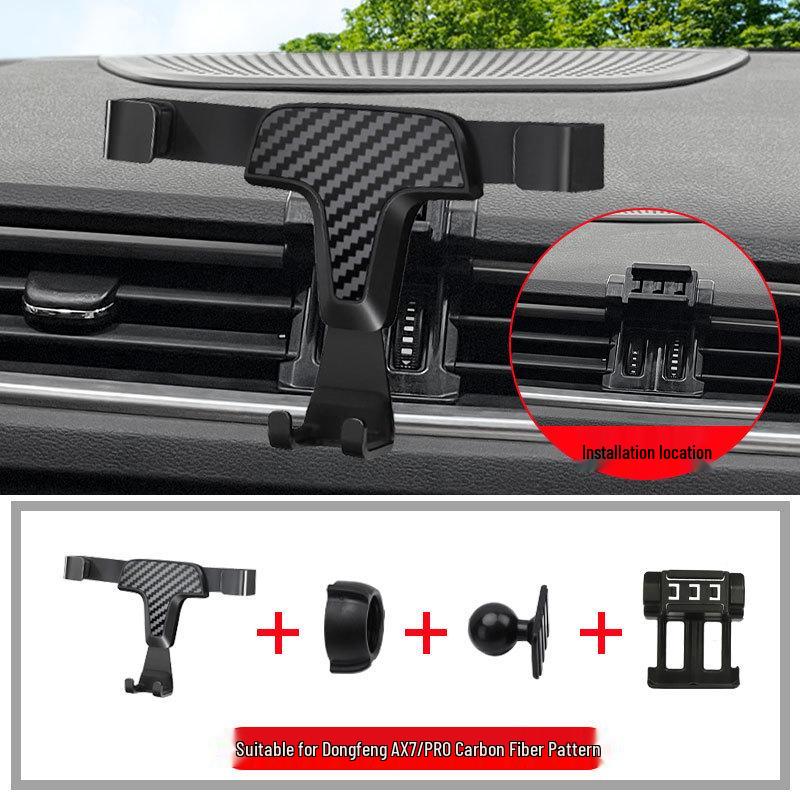 Wireless Charging Navigation Phone Holder for 19-22 Dongfeng AX7/21AX7PRO