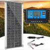 Solarpanel-Kit mit 300W 12V Solarpanel, Batterieladegerät 60A Laderegler für Wohnmobile, Yachten, Gartenbeleuchtung
