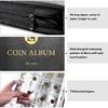 Coin Collection Book Holder for Collectors, 260 Pockets Coins Collecting Album with Zipper and Handle. Coin Display Storage  bag