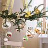 Premium Waterproof PET Christmas Tree Balls Xmas Tree Baubles Ornaments Cake Decoration