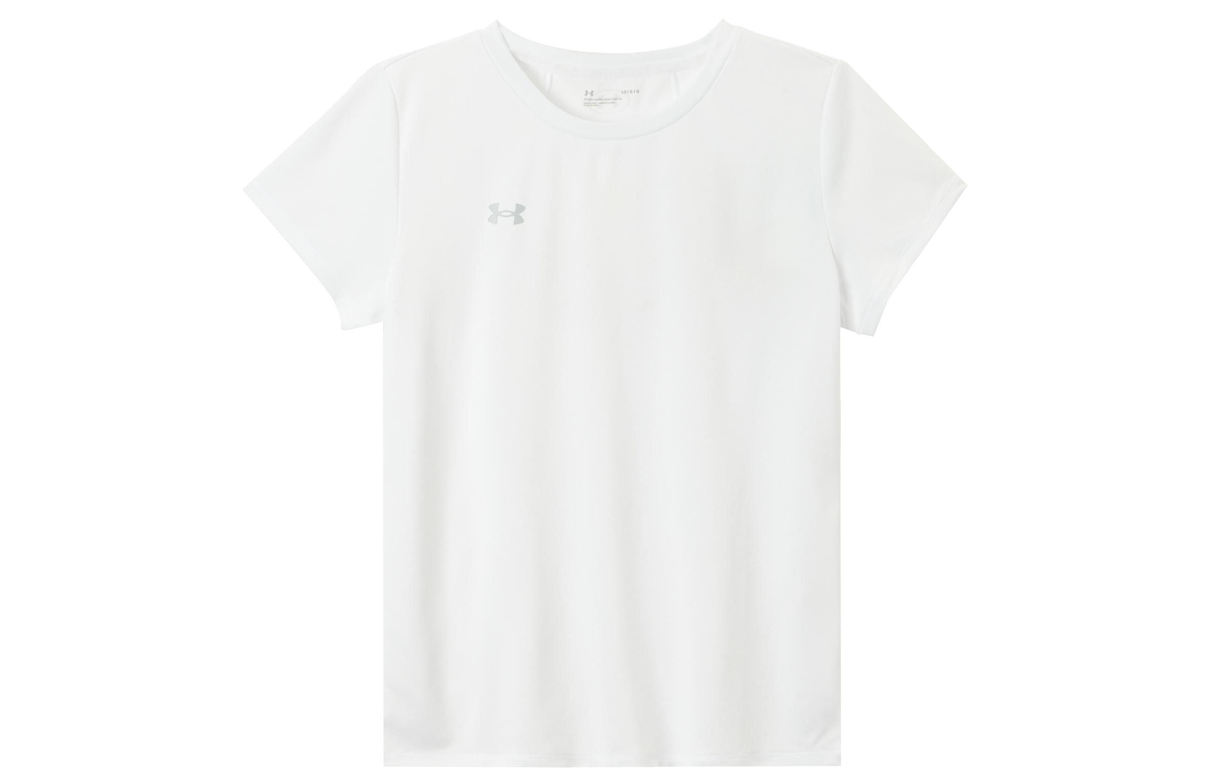 Under Armour SS24 Set in Sleeve T Shirt Women s White 23500508-100 S