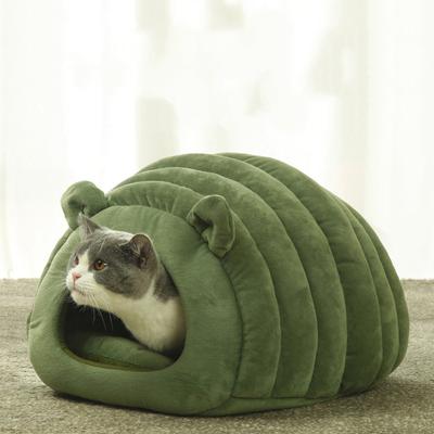Kattkennel Hus Korg Husdjurssäng Matta Varma Sovsäckar Bo Mjuk Hundkudde Soffa för Små Hundar Tillbehör