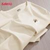 Baleno Herren 220G Reine Baumwolle Lockerer Schnitt Langarm T-Shirt