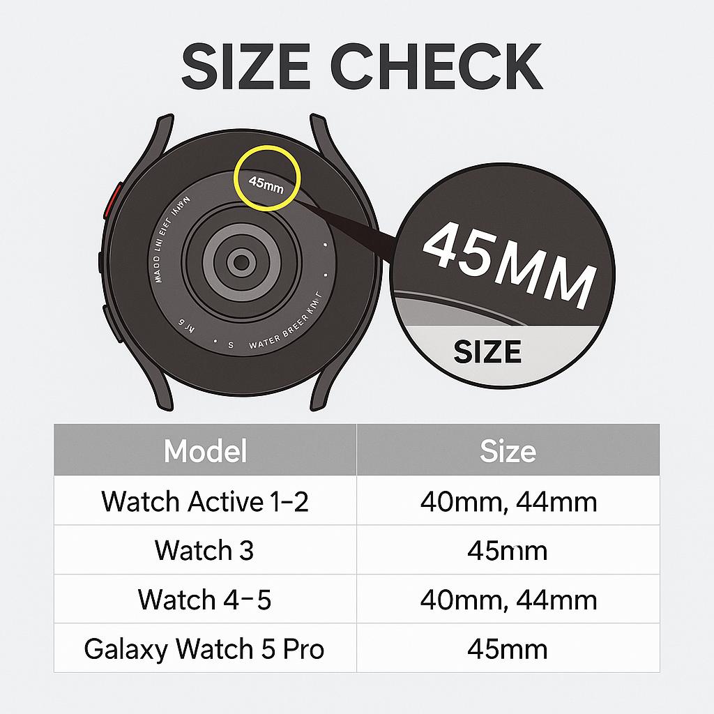 La Protection Ultime: Coque TPU Transparente pour Galaxy Watch 45mm