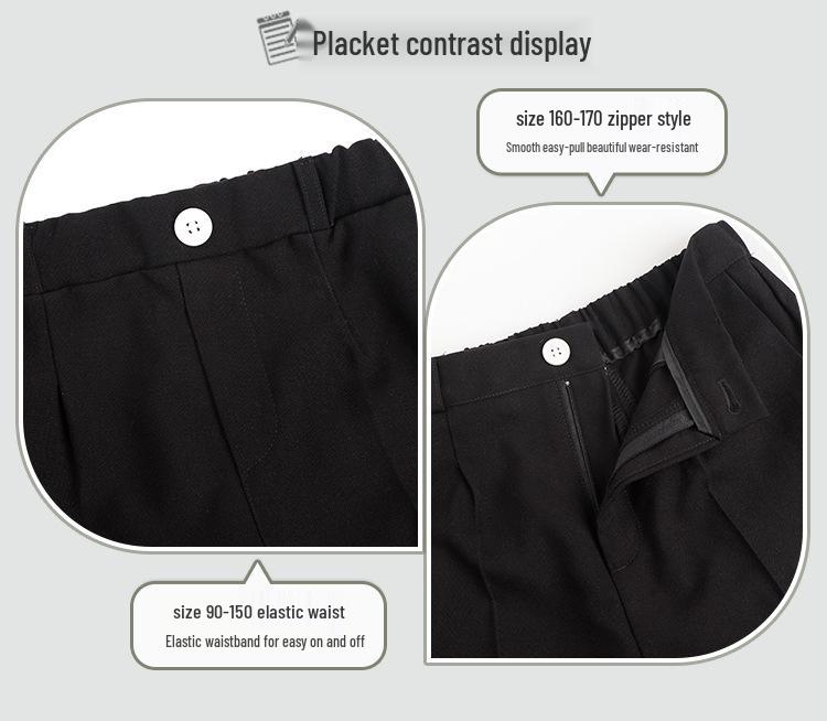 Boys' Chinese Style Summer Suit: Short Sleeve Embroidered Set for Weddings