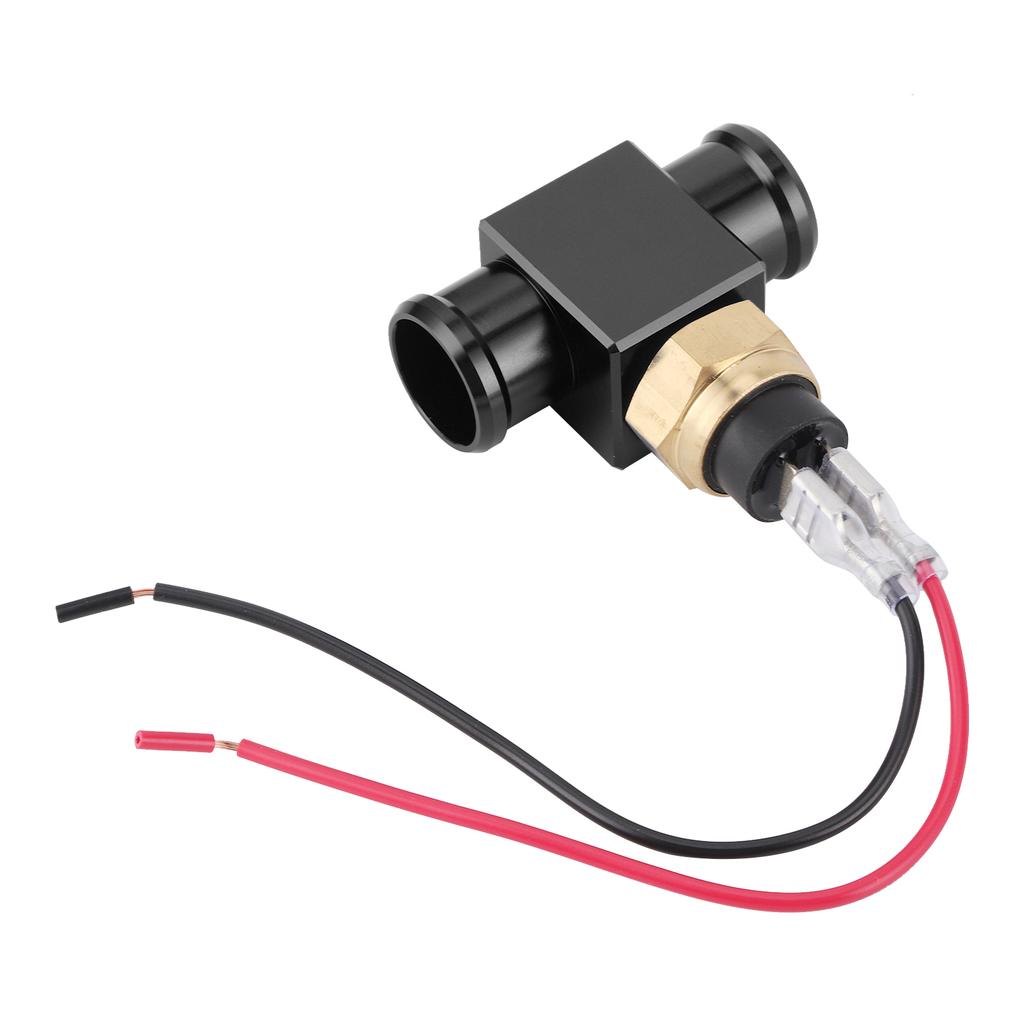 Thermostat Water Temperature Coolant Fan Temp Sensor for Motorcycle ATV Off Road Vehicle(Black )