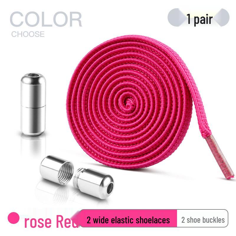 Elastic No-Tie Shoelace Buckle for Men, Women, and Kids