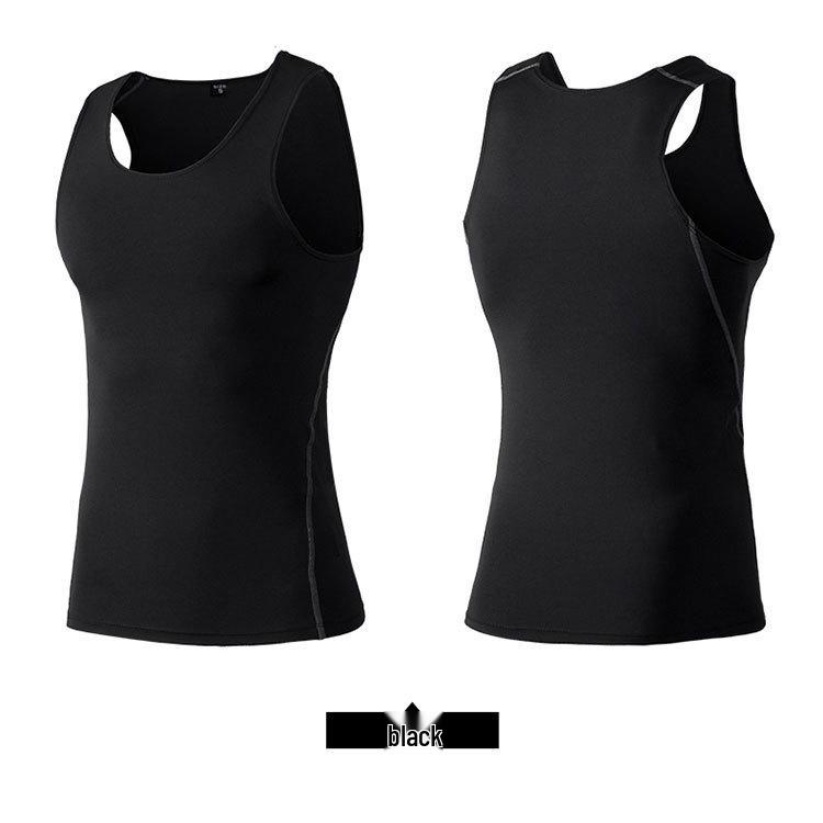 Men's Quick-Dry Sleeveless Training Tank Top for Sports, Basketball, and Running