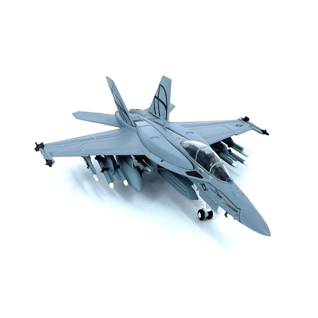 1/100 US F/A-18F Kampfflugzeugmodell Legierung Fertiges Flugzeugmodell