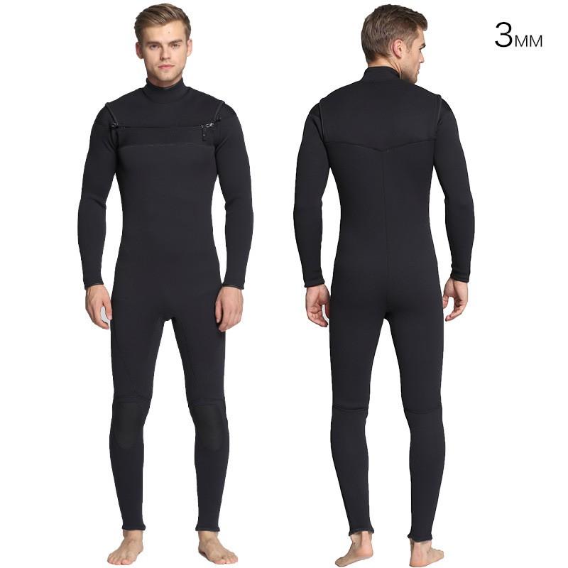 Diving Wetsuit 3mm Mens Full Body Neoprene Suit Snorkeling Swimming Scuba Warmth Protection