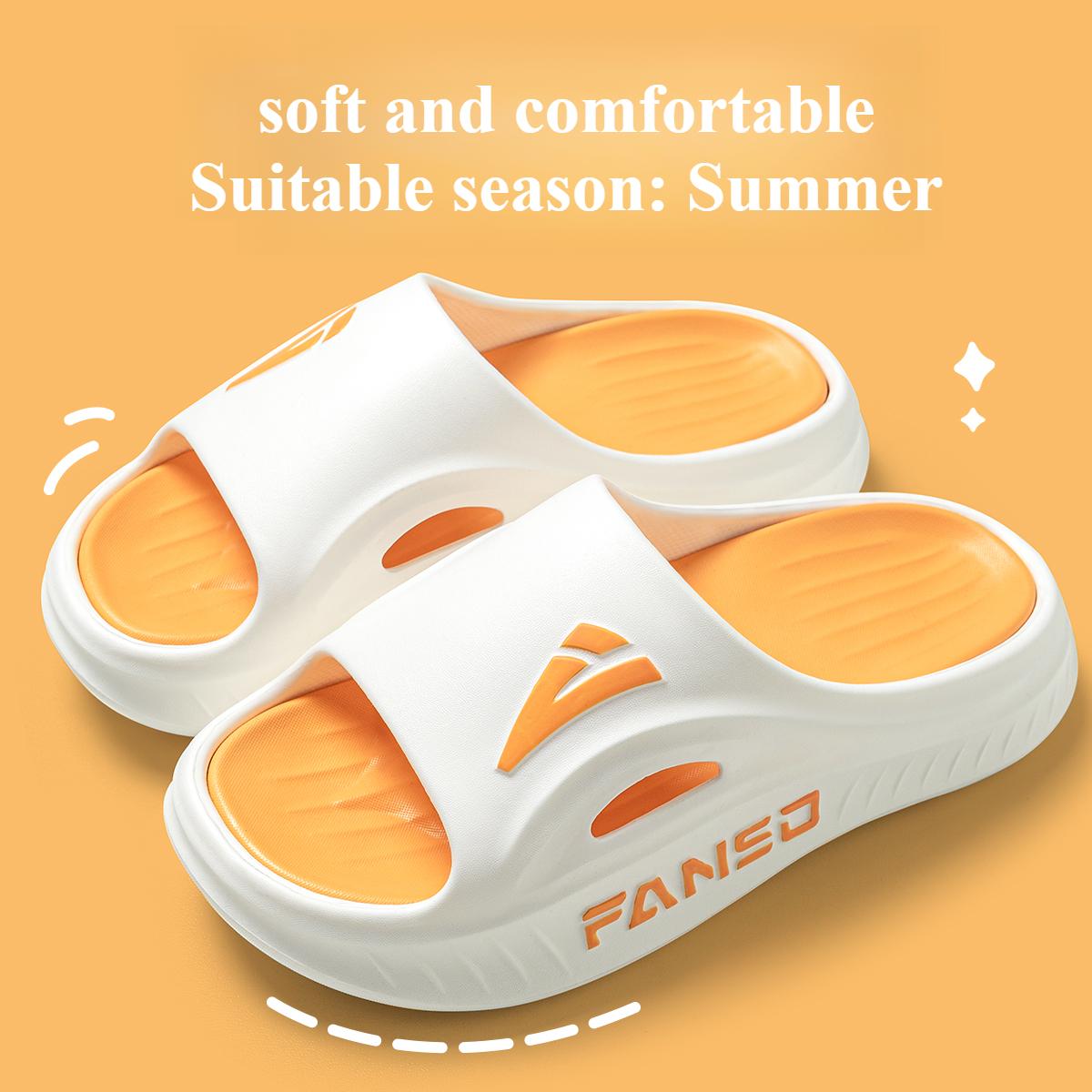 

Men s summer indoor home anti slip thick soled cool slippers for men 40-41 чорний