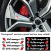EFG1 Car Door Anti Scratch Auto Door Handle Protector Decals Wiper Stickers For VW Passat Jetta Golf 4 7 Touran MK 3 4 7 Polo Tiguan