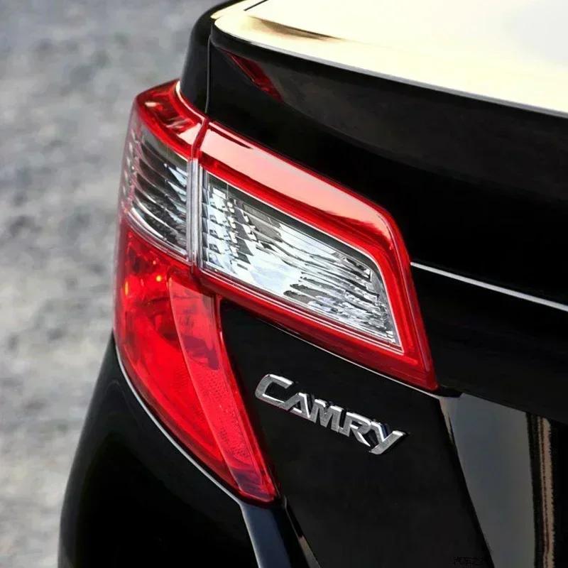 1pc 3D ABS High Quality Camry Sticker Car Letter Front Emblem Rear Tail Trunk Decals Badge Sticker Decal for Toyota Camry